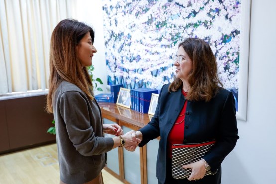 Poslanica u Predstavničkom domu PSBiH Darijana Filipović održala sastanak s ambasadoricom Republike Italije u BiH 